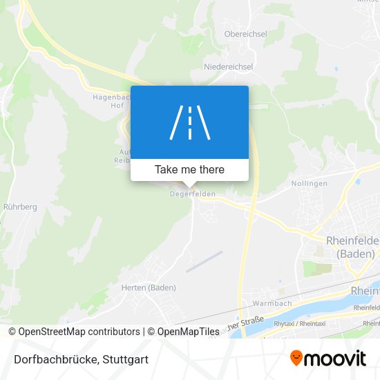 Dorfbachbrücke map