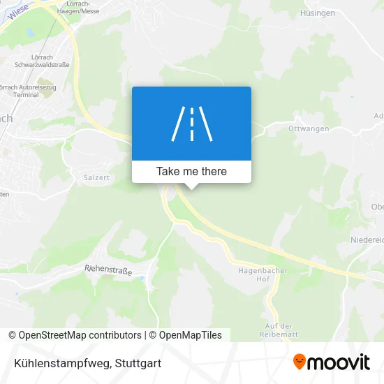 Карта Kühlenstampfweg