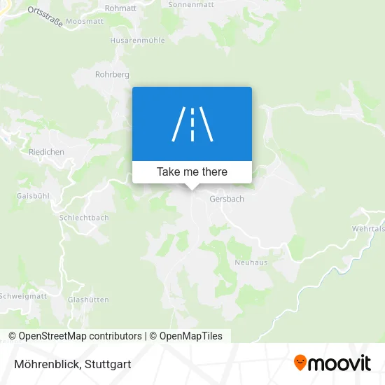 Карта Möhrenblick