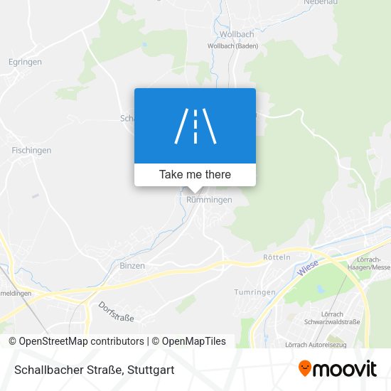 Schallbacher Straße map