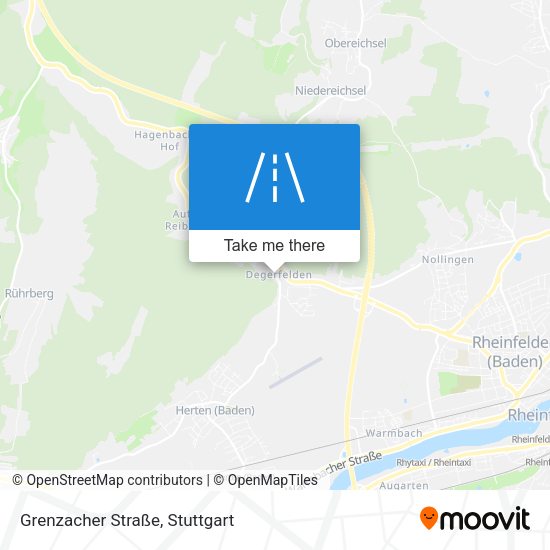 Grenzacher Straße map