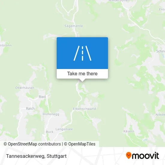 Карта Tannesackerweg