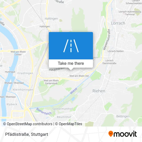 Карта Pfädlistraße