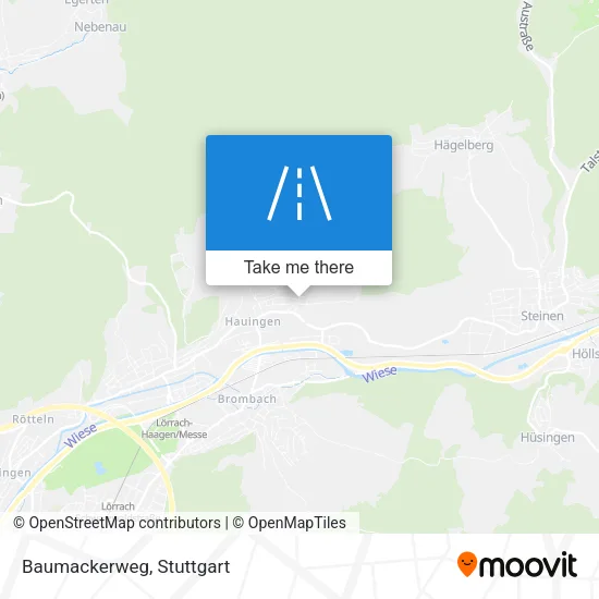 Карта Baumackerweg