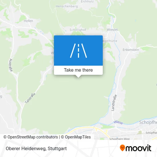 Карта Oberer Heidenweg