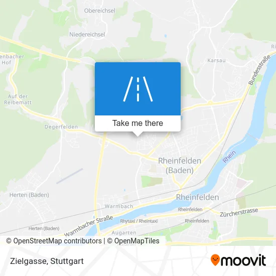 Карта Zielgasse