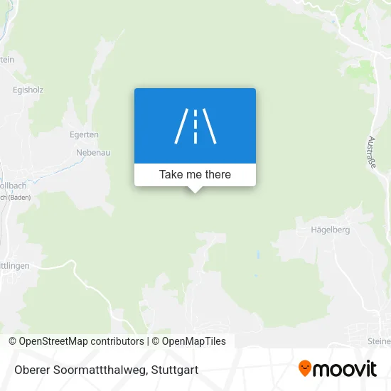 Карта Oberer Soormattthalweg