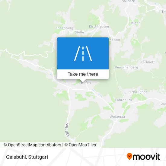 Карта Geisbühl