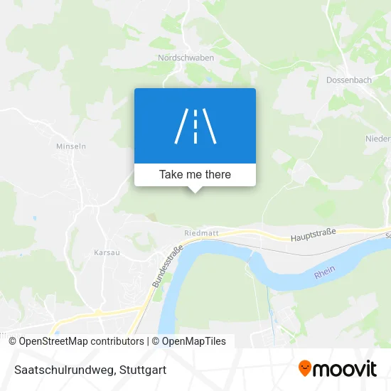 Карта Saatschulrundweg