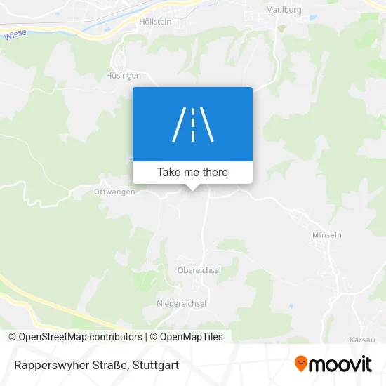 Rapperswyher Straße map