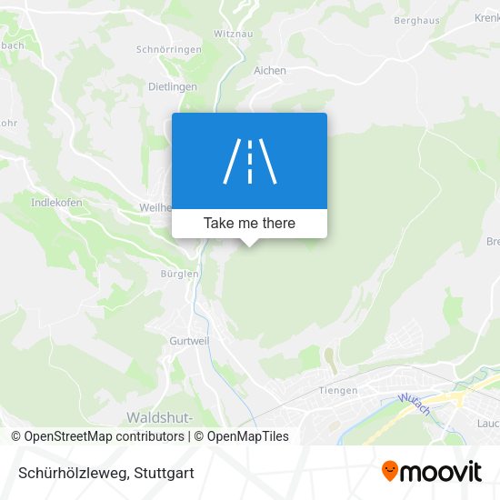 Schürhölzleweg map