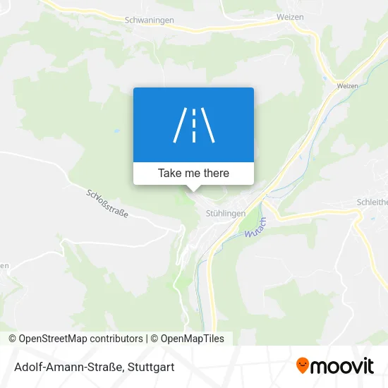 Карта Adolf-Amann-Straße