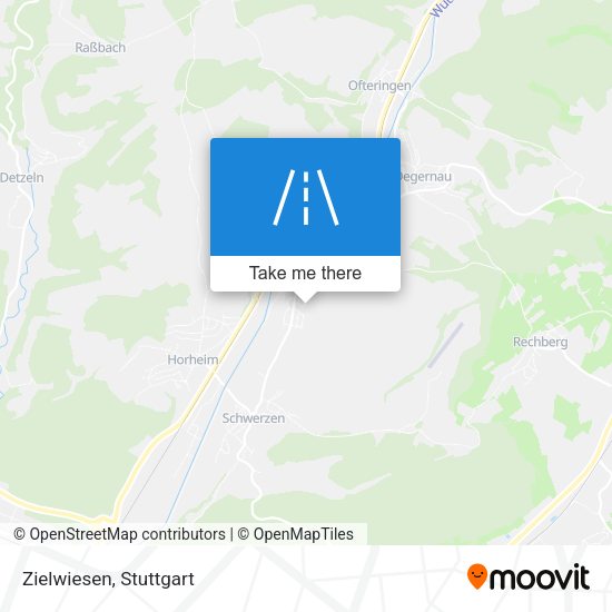 Карта Zielwiesen