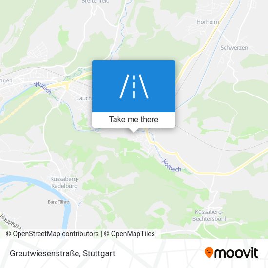 Greutwiesenstraße map