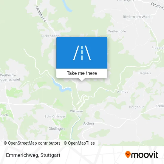 Карта Emmerichweg