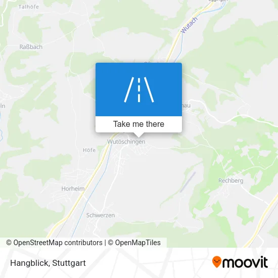 Карта Hangblick