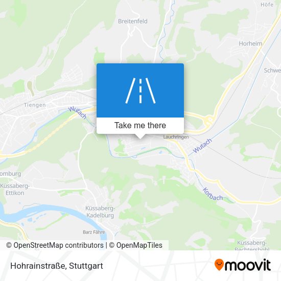Hohrainstraße map