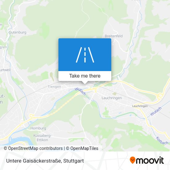 Untere Gaisäckerstraße map