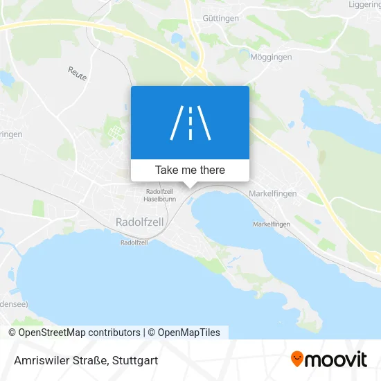 Карта Amriswiler Straße