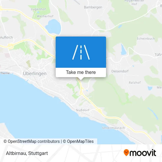 Карта Altbirnau