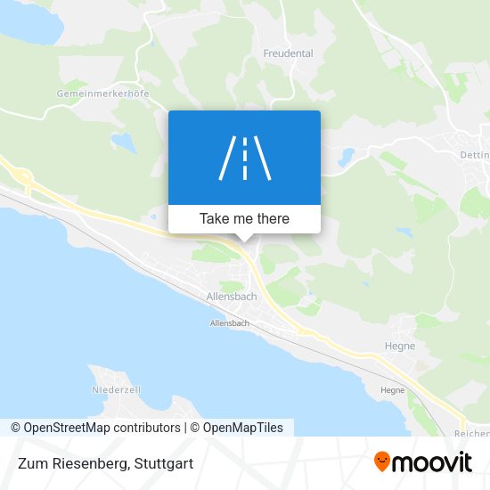 Карта Zum Riesenberg