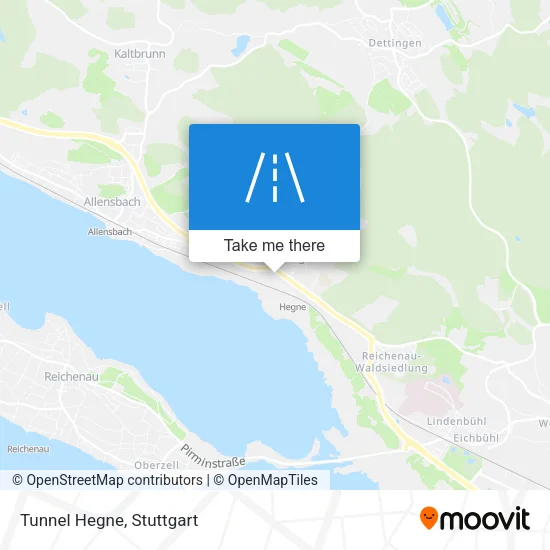 Карта Tunnel Hegne