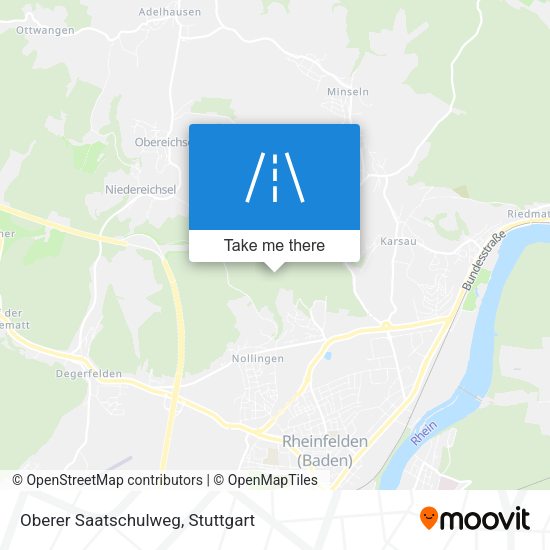Карта Oberer Saatschulweg