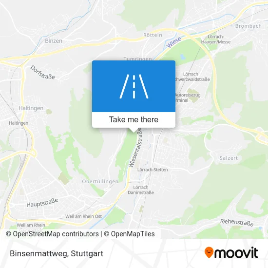 Карта Binsenmattweg