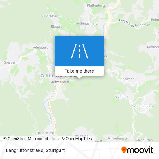 Langrüttenstraße map