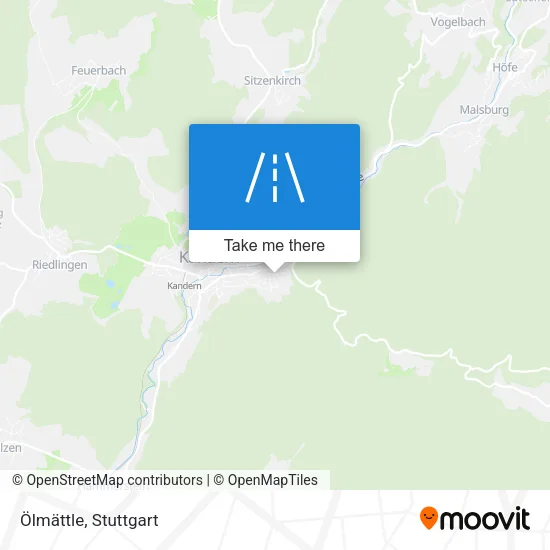 Карта Ölmättle