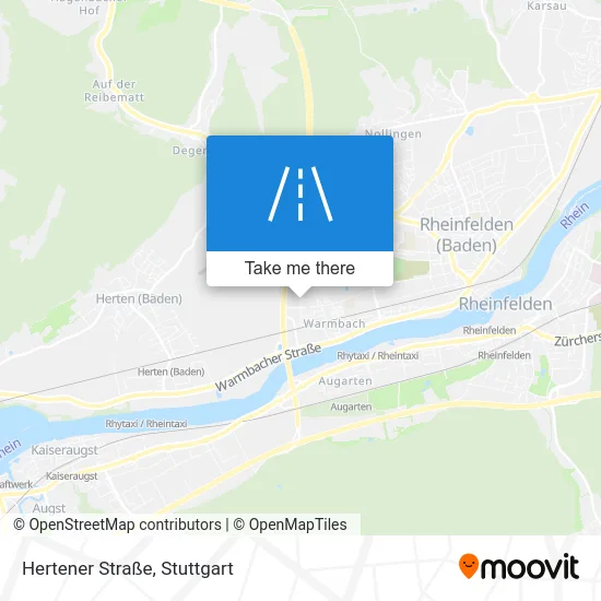 Карта Hertener Straße