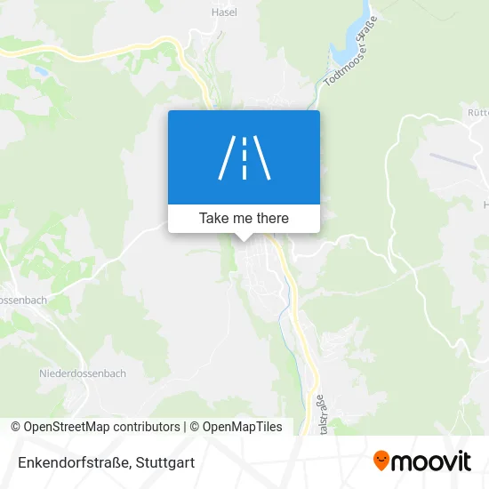 Карта Enkendorfstraße