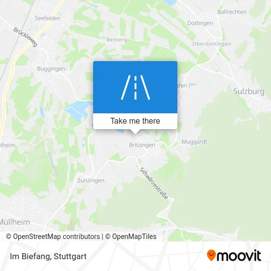 Карта Im Biefang