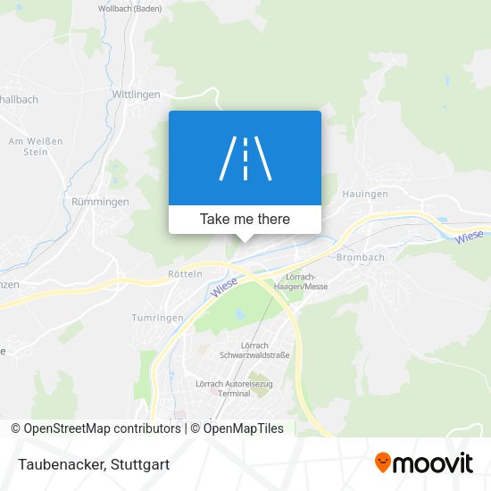 Карта Taubenacker