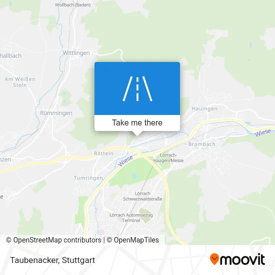 Карта Taubenacker