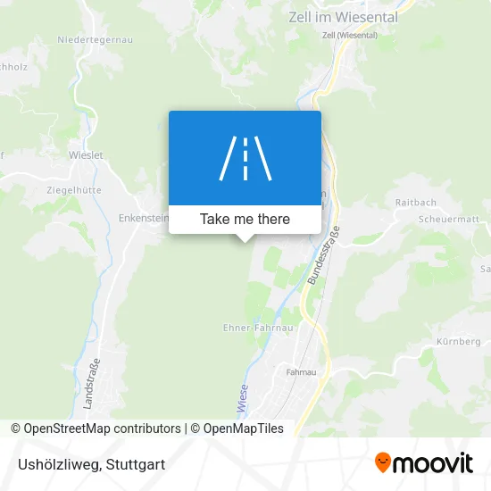 Карта Ushölzliweg