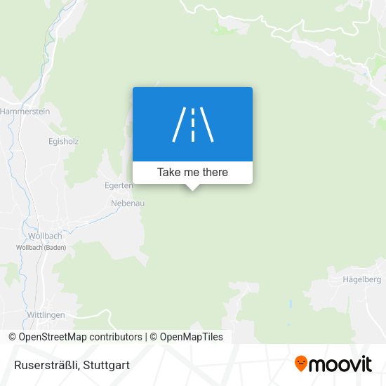 Карта Rusersträßli