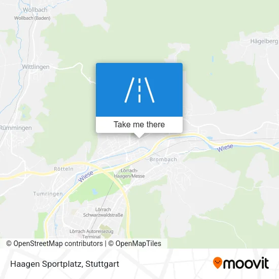 Карта Haagen Sportplatz
