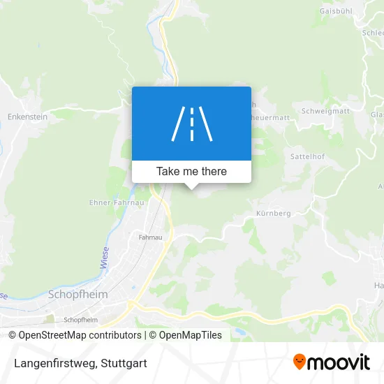 Карта Langenfirstweg