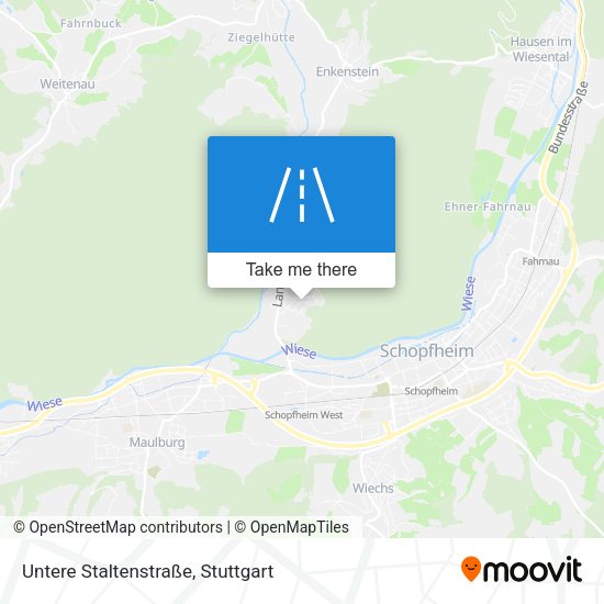 Untere Staltenstraße map