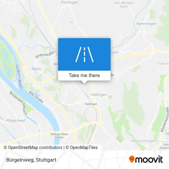 Карта Bürgelnweg