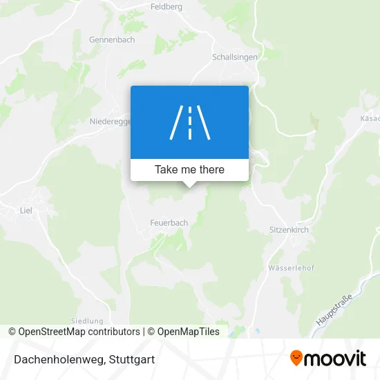 Карта Dachenholenweg