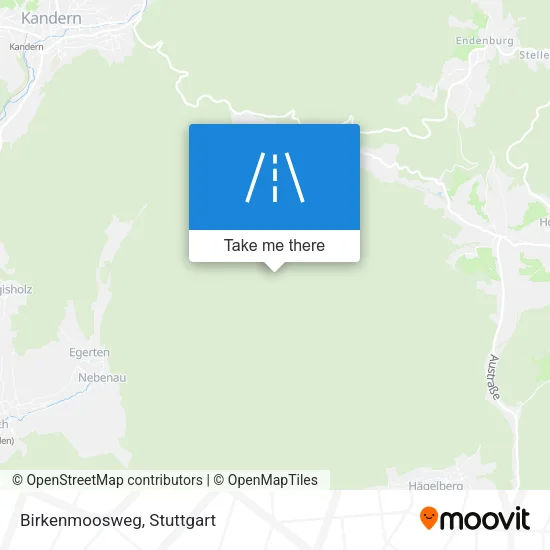 Карта Birkenmoosweg