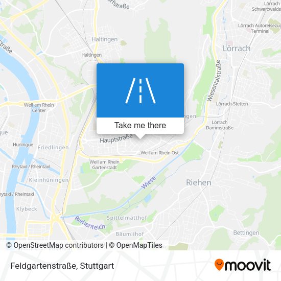 Feldgartenstraße map