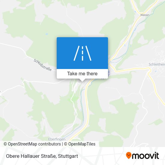 Obere Hallauer Straße map