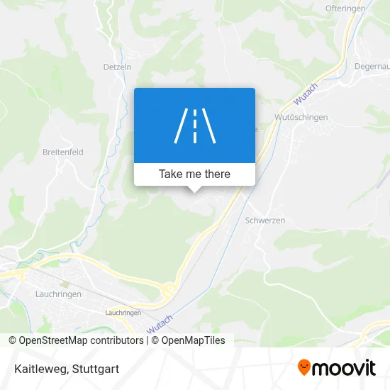 Kaitleweg map