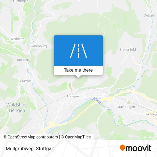 Карта Müllgrubweg