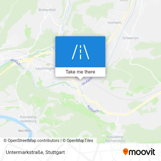 Карта Untermarkstraße