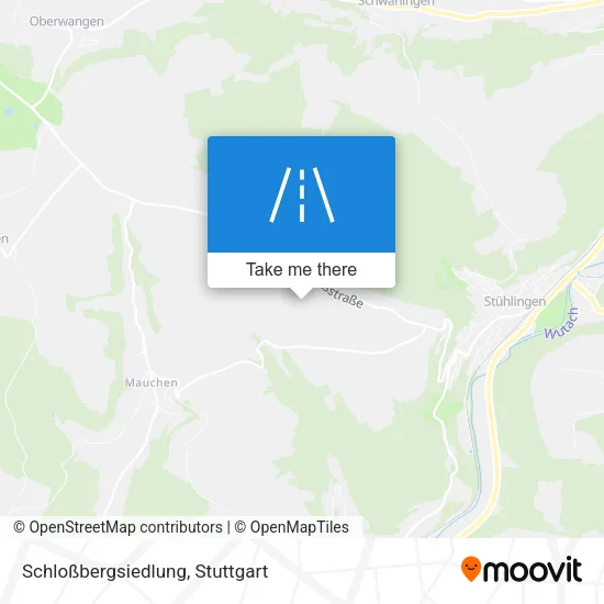 Карта Schloßbergsiedlung