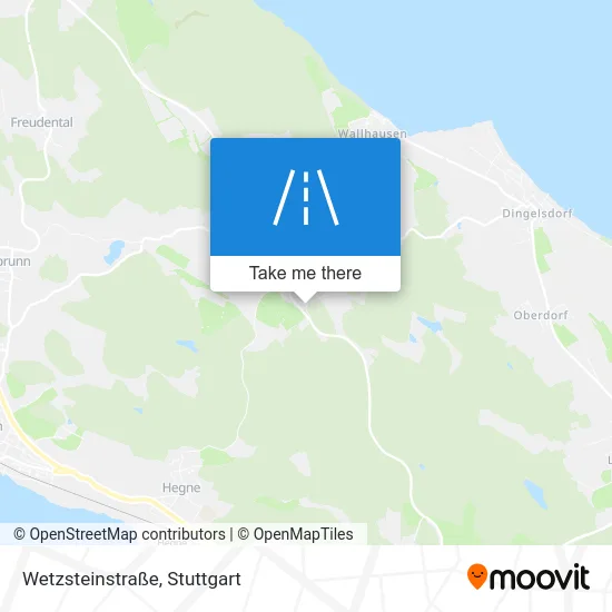 Карта Wetzsteinstraße